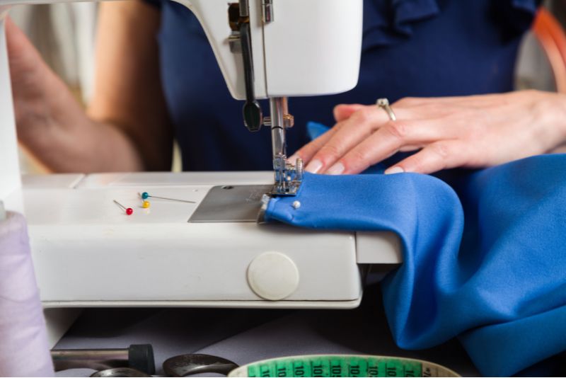Bring sewing machine to college