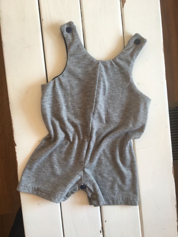 finished free baby romper pattern