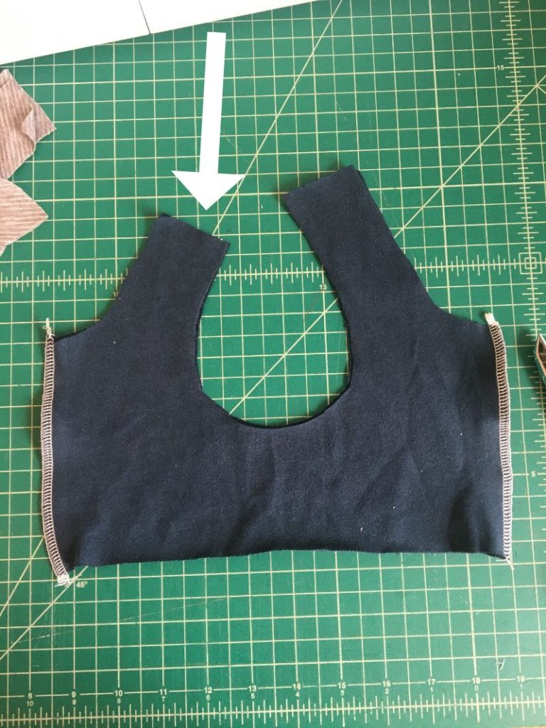 sewing baby romper lining