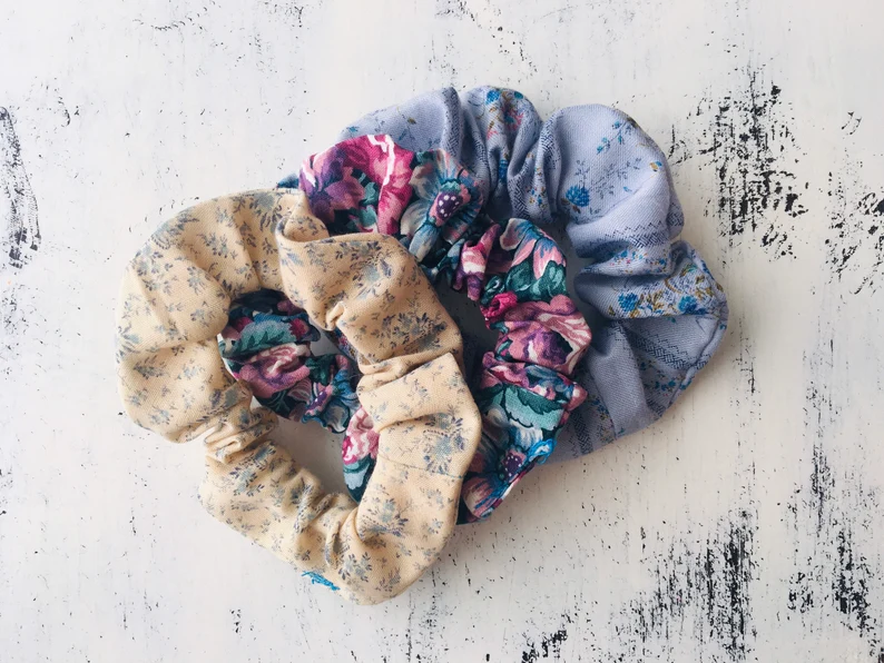 PIle of scrunchies