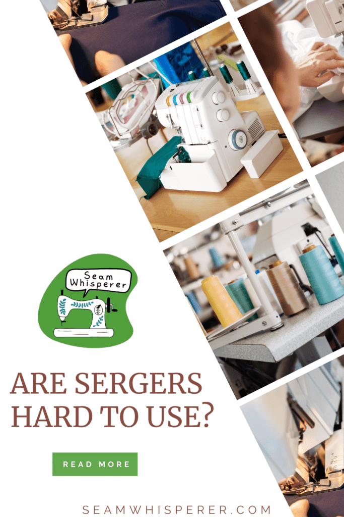 Are sergers hard to use pinterest pin