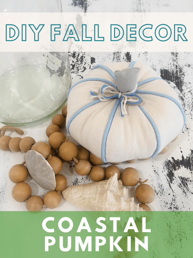 Diy fall decor coastal pumpkin pinterest pin