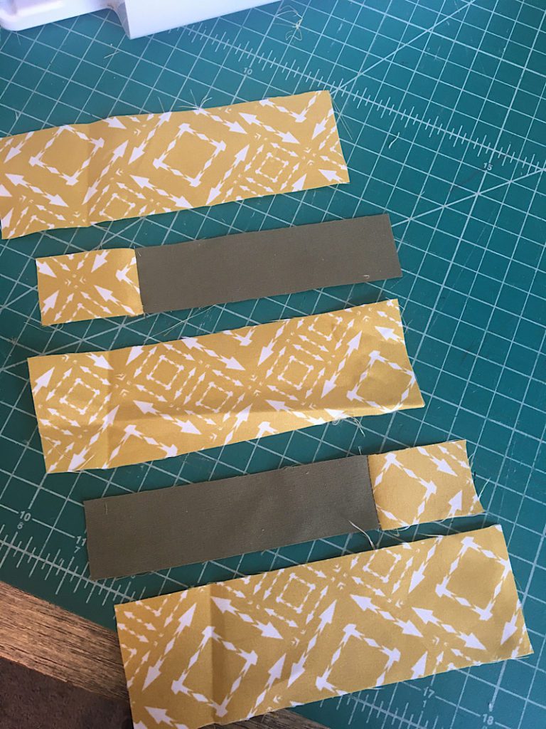 Quilt block S Pieces