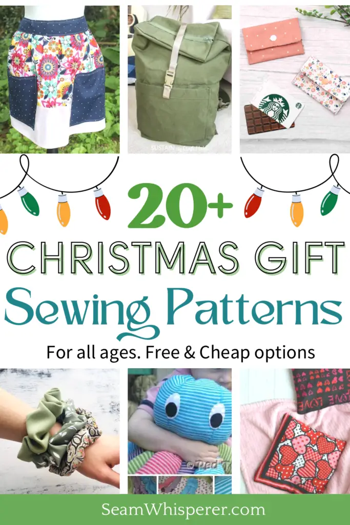 christmas gift sewing patterns pinterest pin with christmas projects