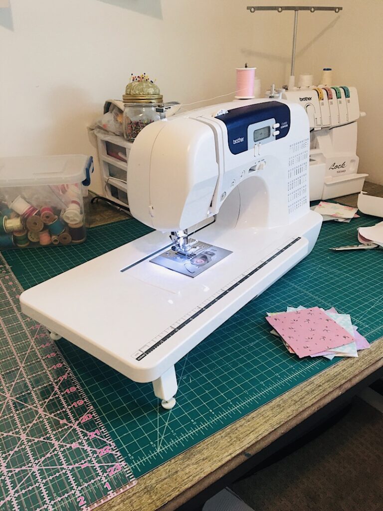 sewing machine extension table
