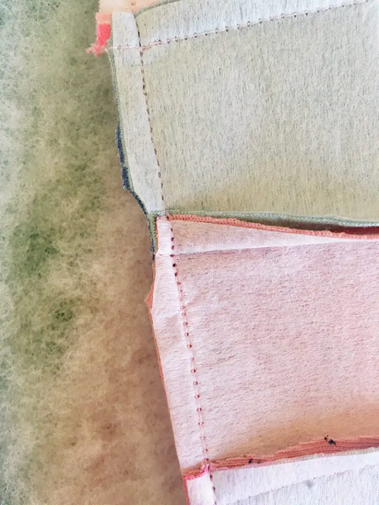trim off bulky quilt corners