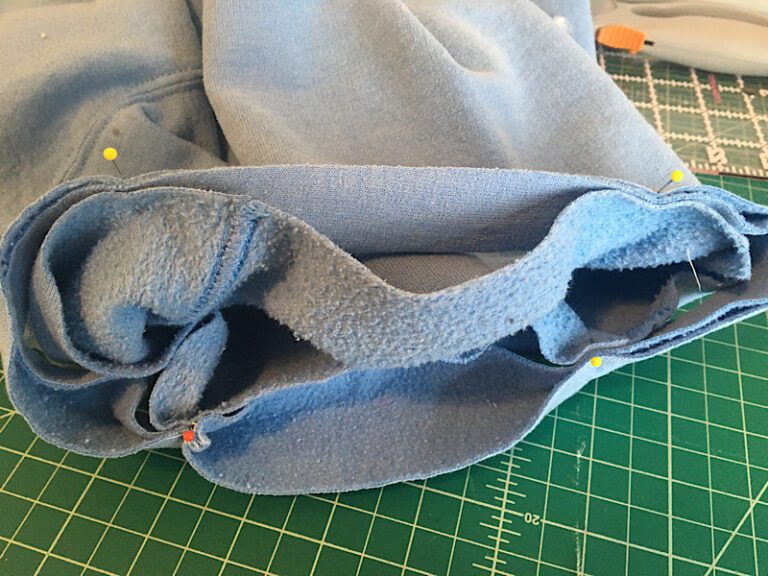 How To Turn A Hoodie Into A Crew Neck Beginner Tailoring   7E78B5ED 495B 42AE B930 157B5C4FC78E 768x576 