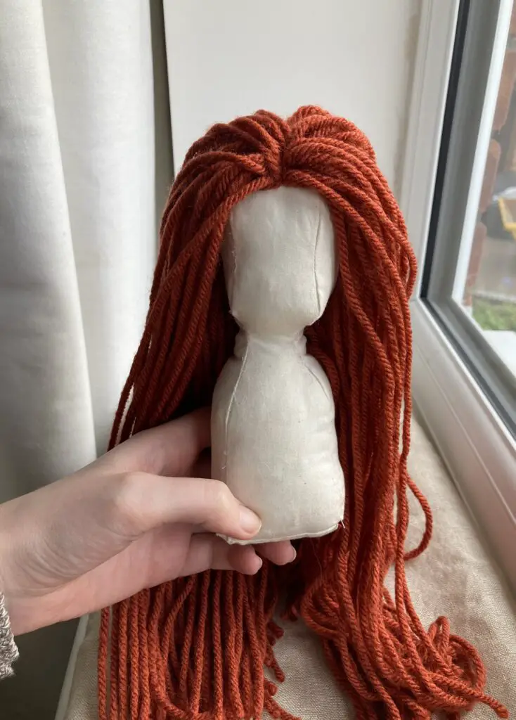 yarn doll hair