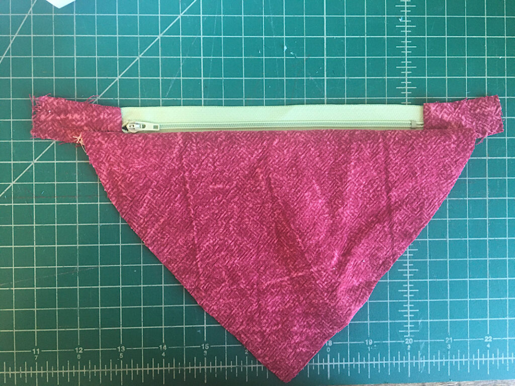 sewing the heart clutch
