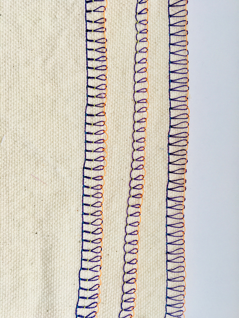 Serging with 3 Threads on A 4-Thread Overlock