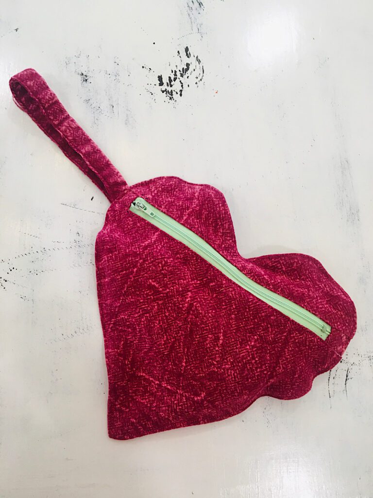 completed heart clutch