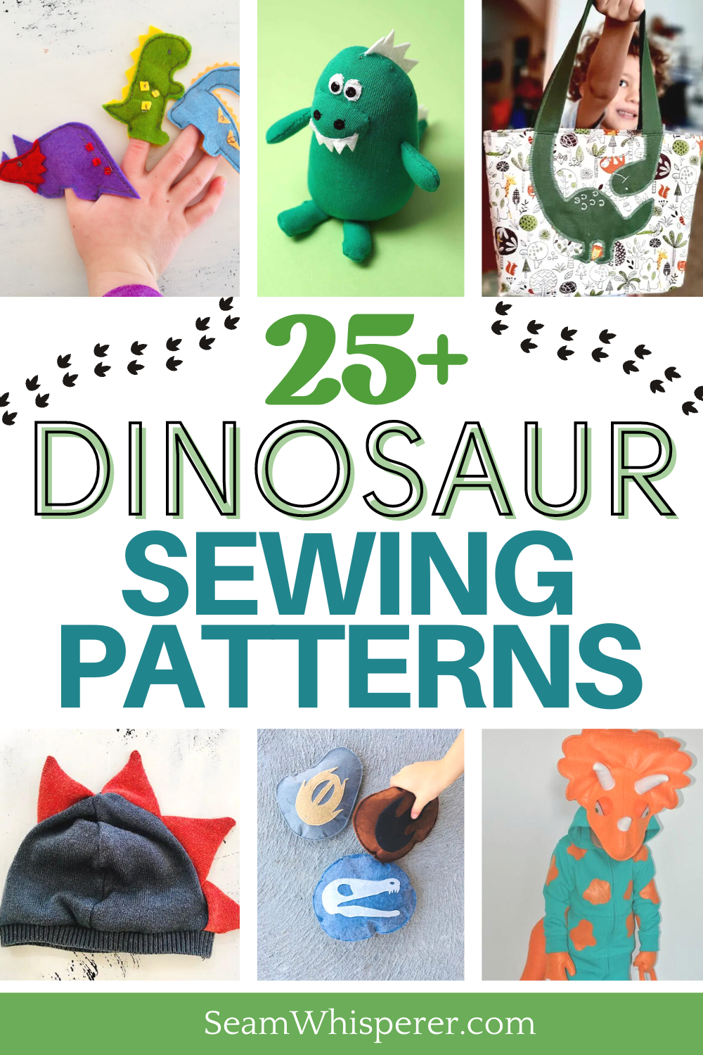 Free Dinosaur Sewing Projects Patterns