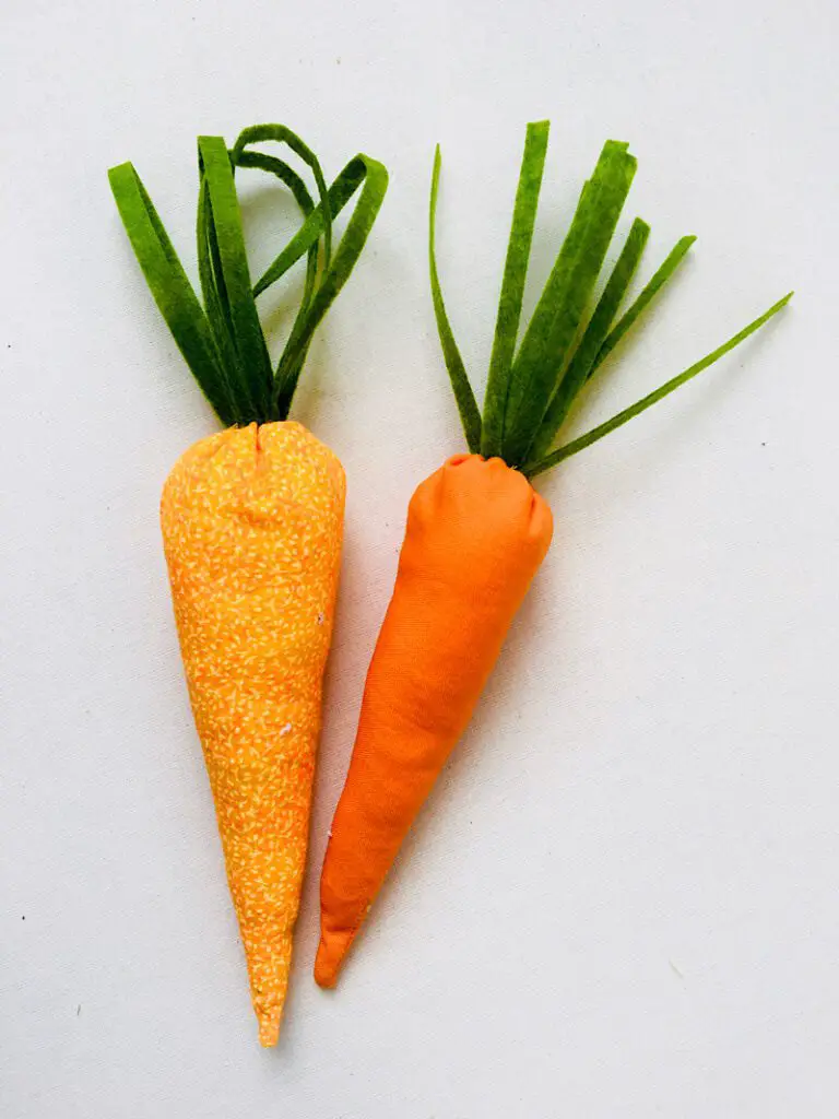fabric carrots