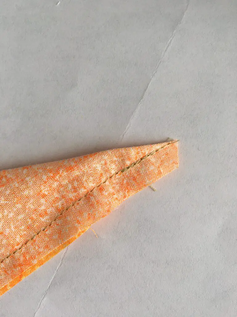 removing tip of carrot