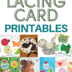 free printable lacing cards pinterest graphic