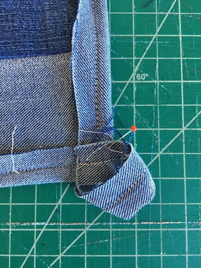 sewing the loop