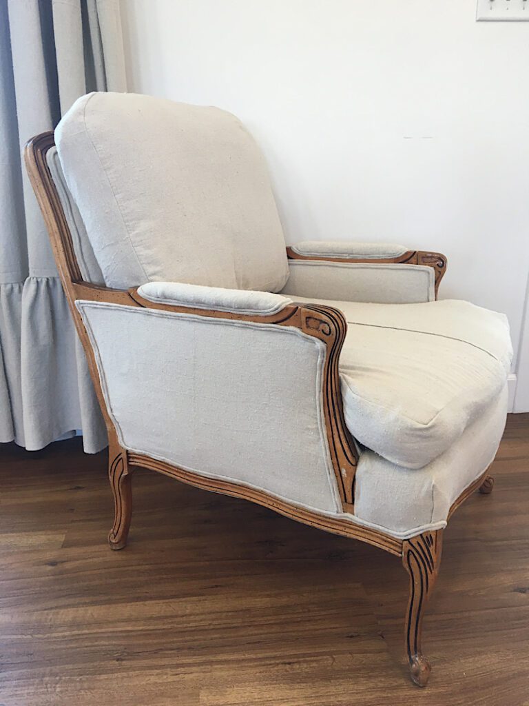 DIY reupholstery chair