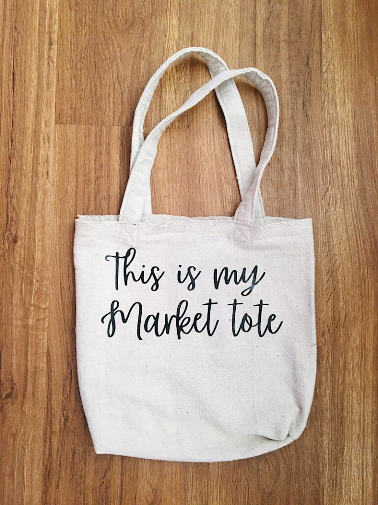 this is my market tote diy bag