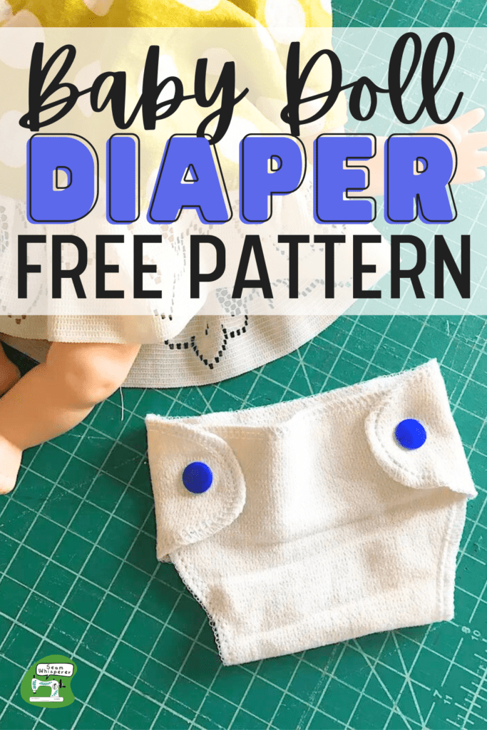 baby doll diaper free pattern pinterest pin