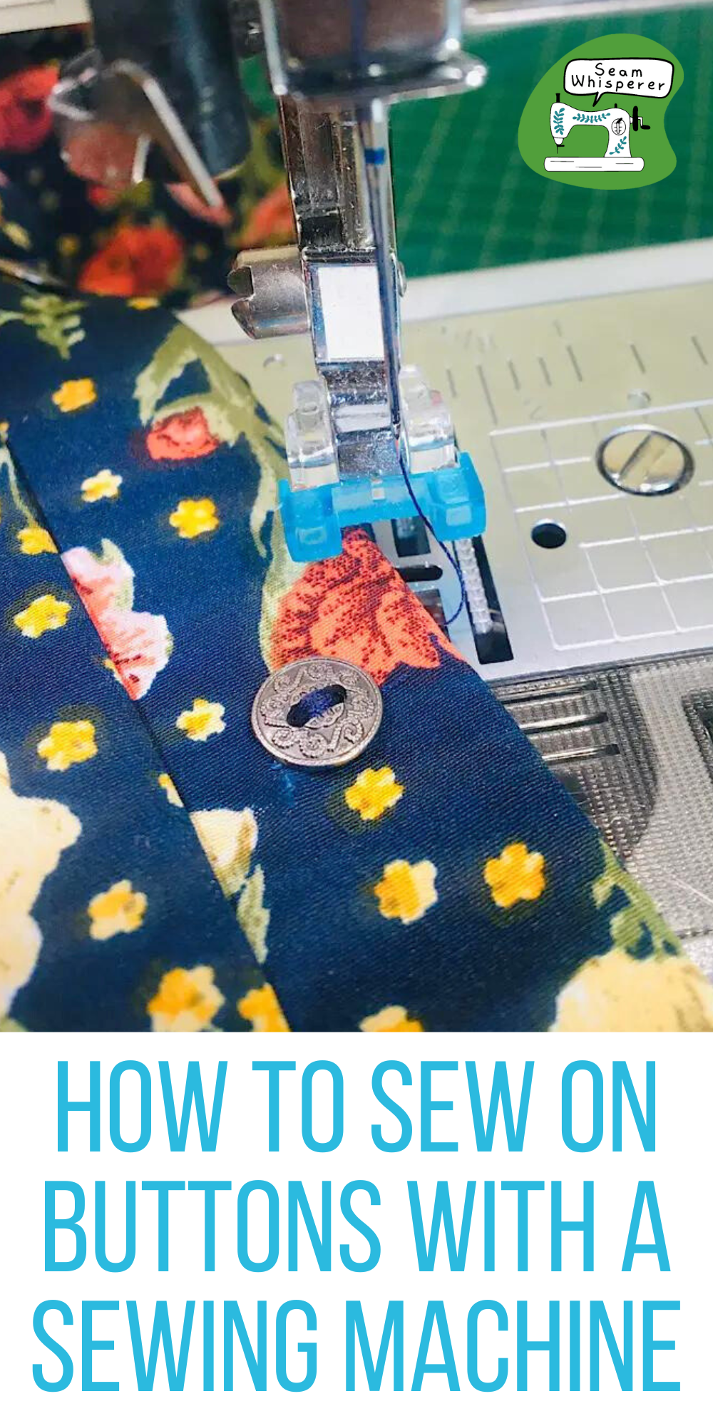 Easily Sew On Buttons With A Sewing Machine