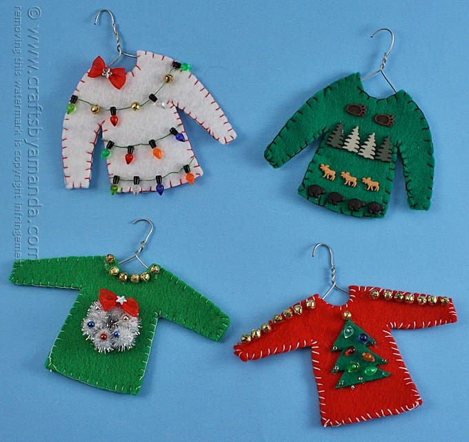 37+ Free Christmas Sewing Projects (stockings, ornaments, tree