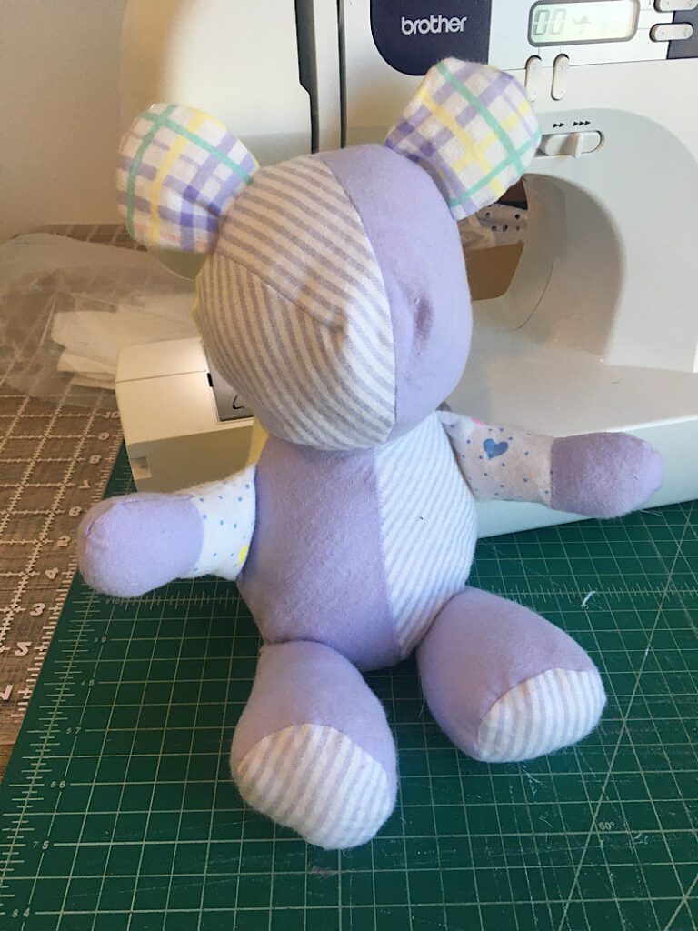 bear sewing complete