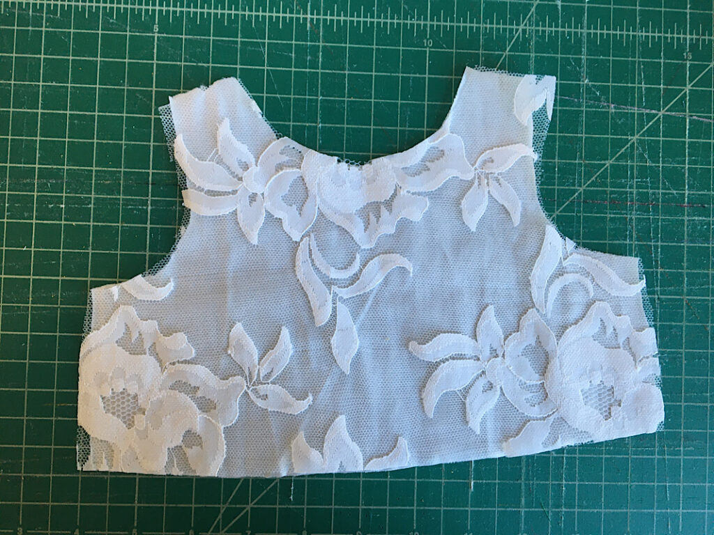 blessing dress bodice piece