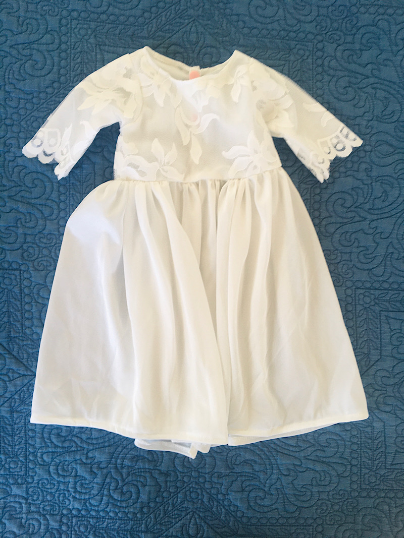 baby christening dress