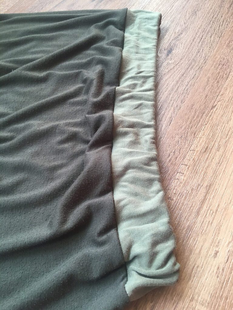 skirt waistband colorblock