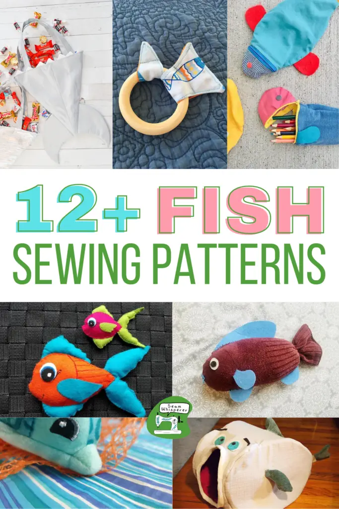 12 fish sewing patterns
