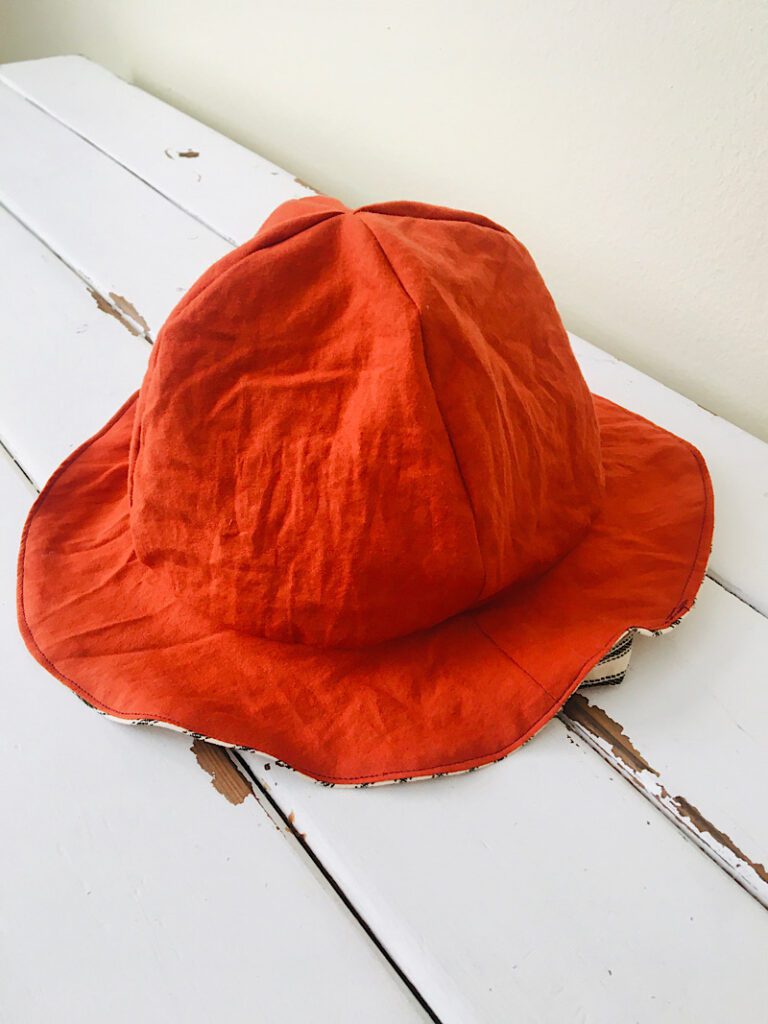 Finished Free sun hat