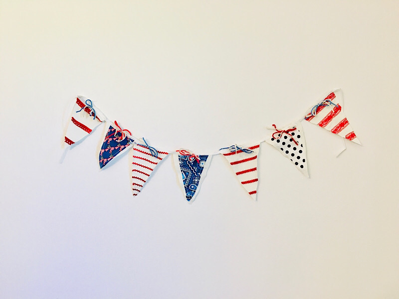 Patriotic garland