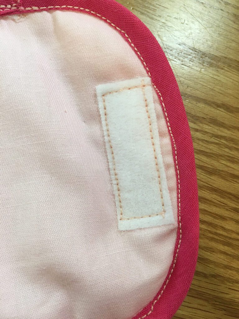 sewing on velcro