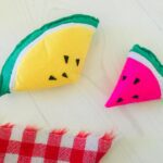 Felt Watermelon Slice toys