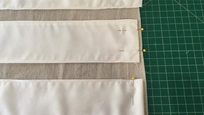 fold edges of pockets