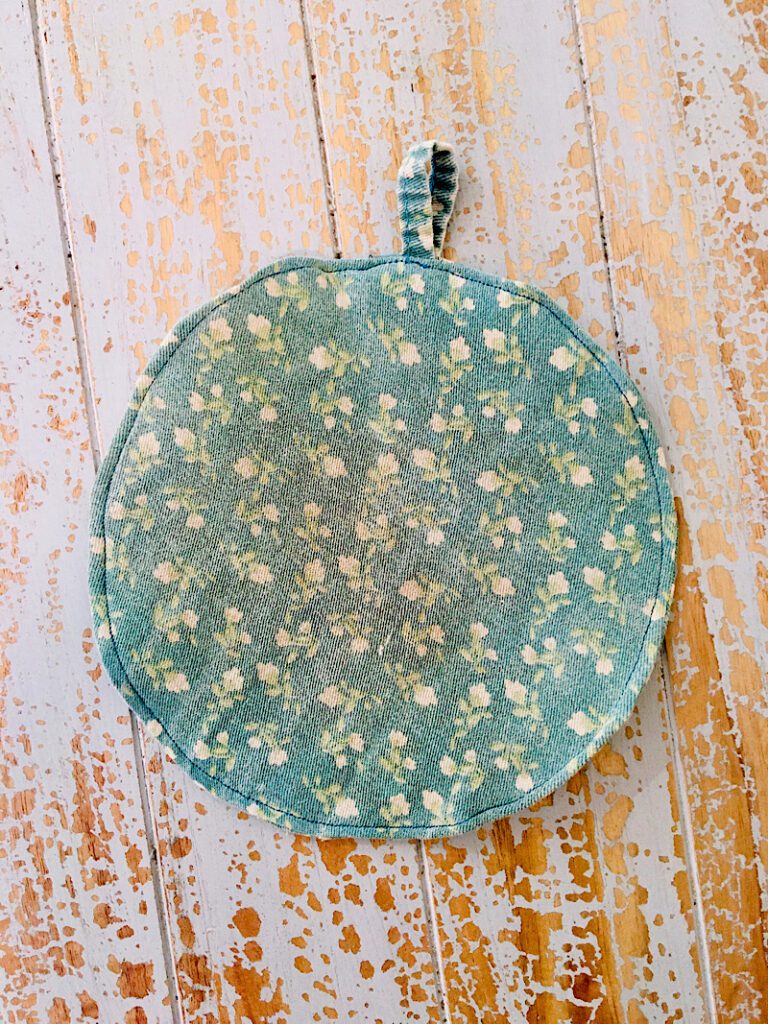 finished pot holder.